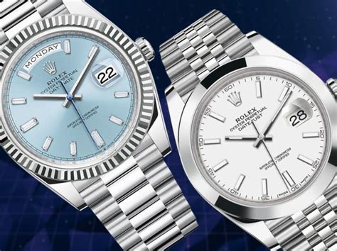 rolex day date vs rolex datejust|rolex 118238 vs 128238.